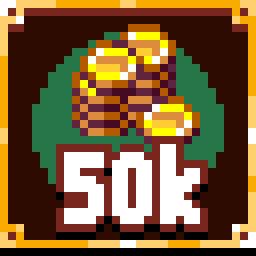 50,000 골드