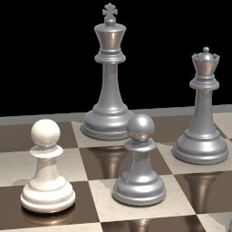 Advanced passed pawn