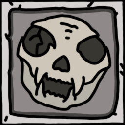 A skull