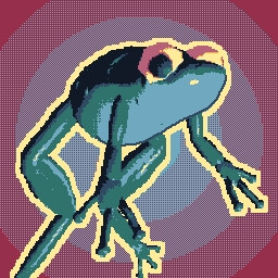 Mailed a frog