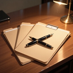 Achievement - Three Files, One Pen