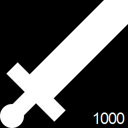 Achievement - Melee 1000