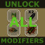 Unlock all modifiers