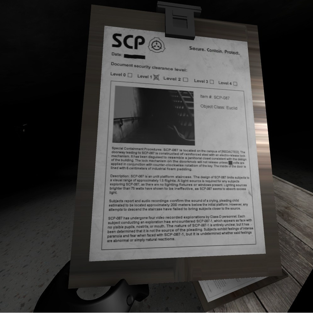 Communaute Steam Groupe Scp 087 Vr Survivor