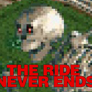 THE RIDE NEVER ENDS