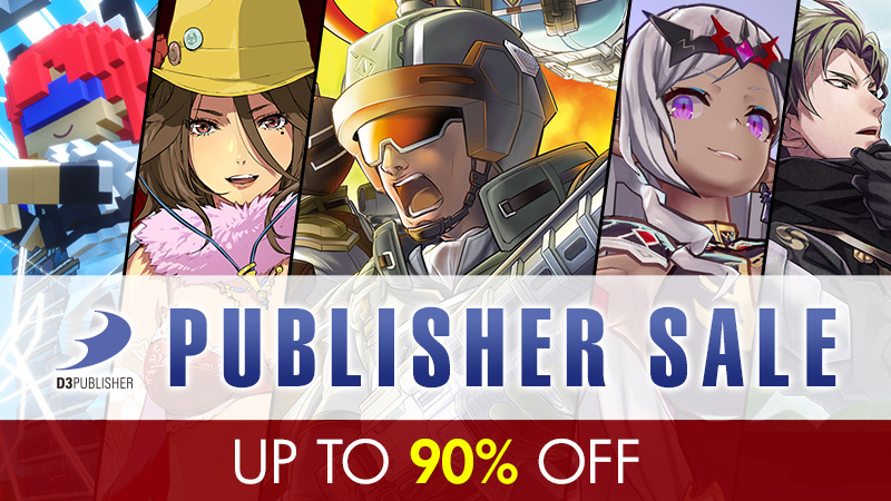 D3PUBLISHER - SAVE UP TO 90% OFF! D3P PUBLISHER SALE! - Steam News