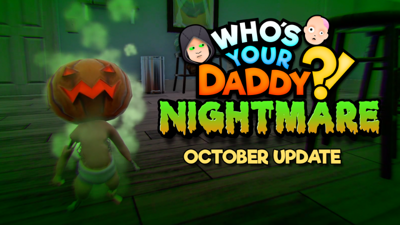 Whos Your Daddy Halloween Update Spooky Skins Bat Wings Tricks