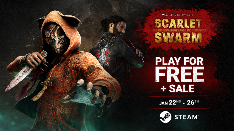 Dead by Daylight - Play For Free & Sale | January 22nd to January 26th  - Steam News