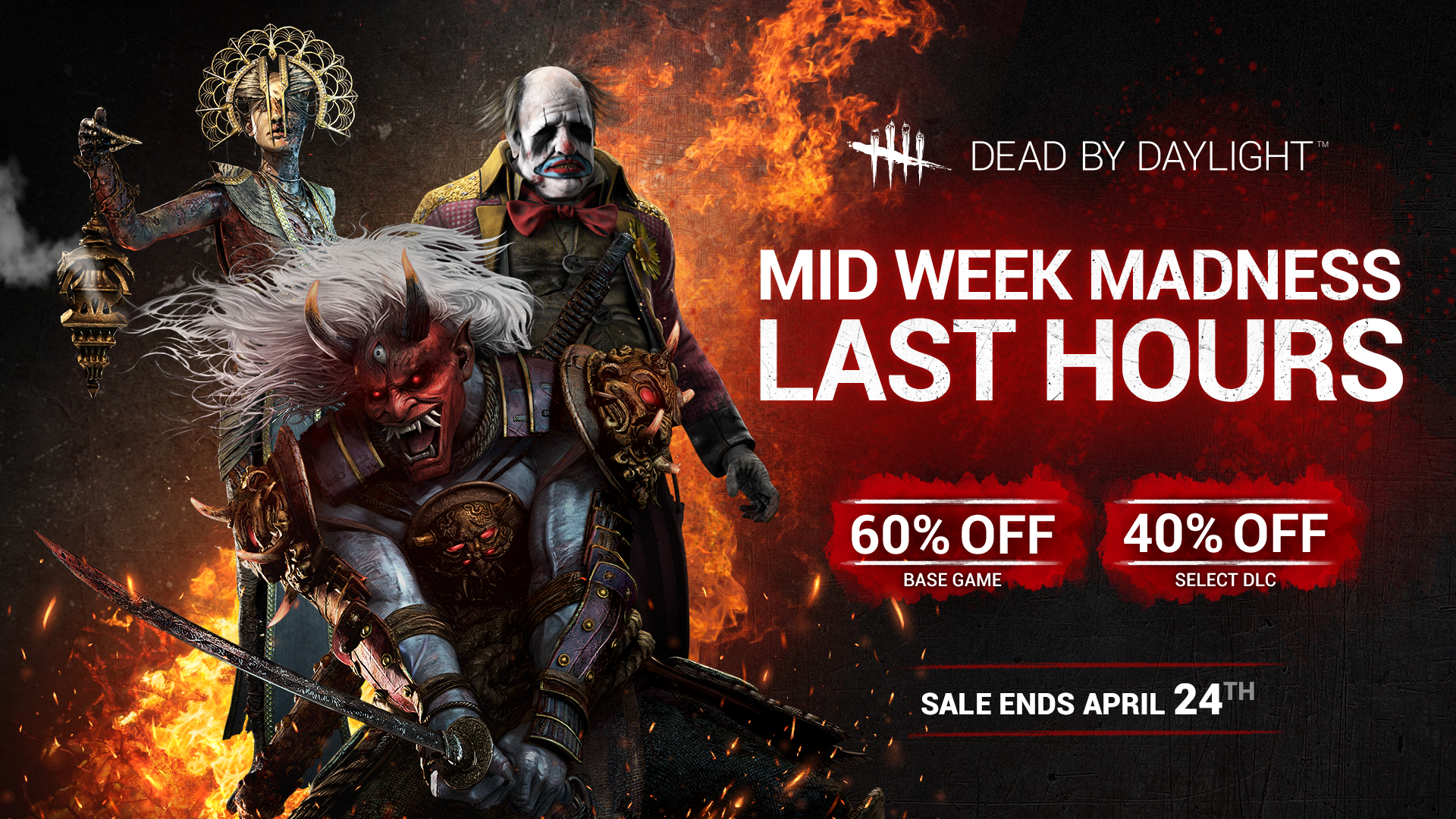 Dead By Daylight Mid Week Madness Sale Ends Soon Steam News