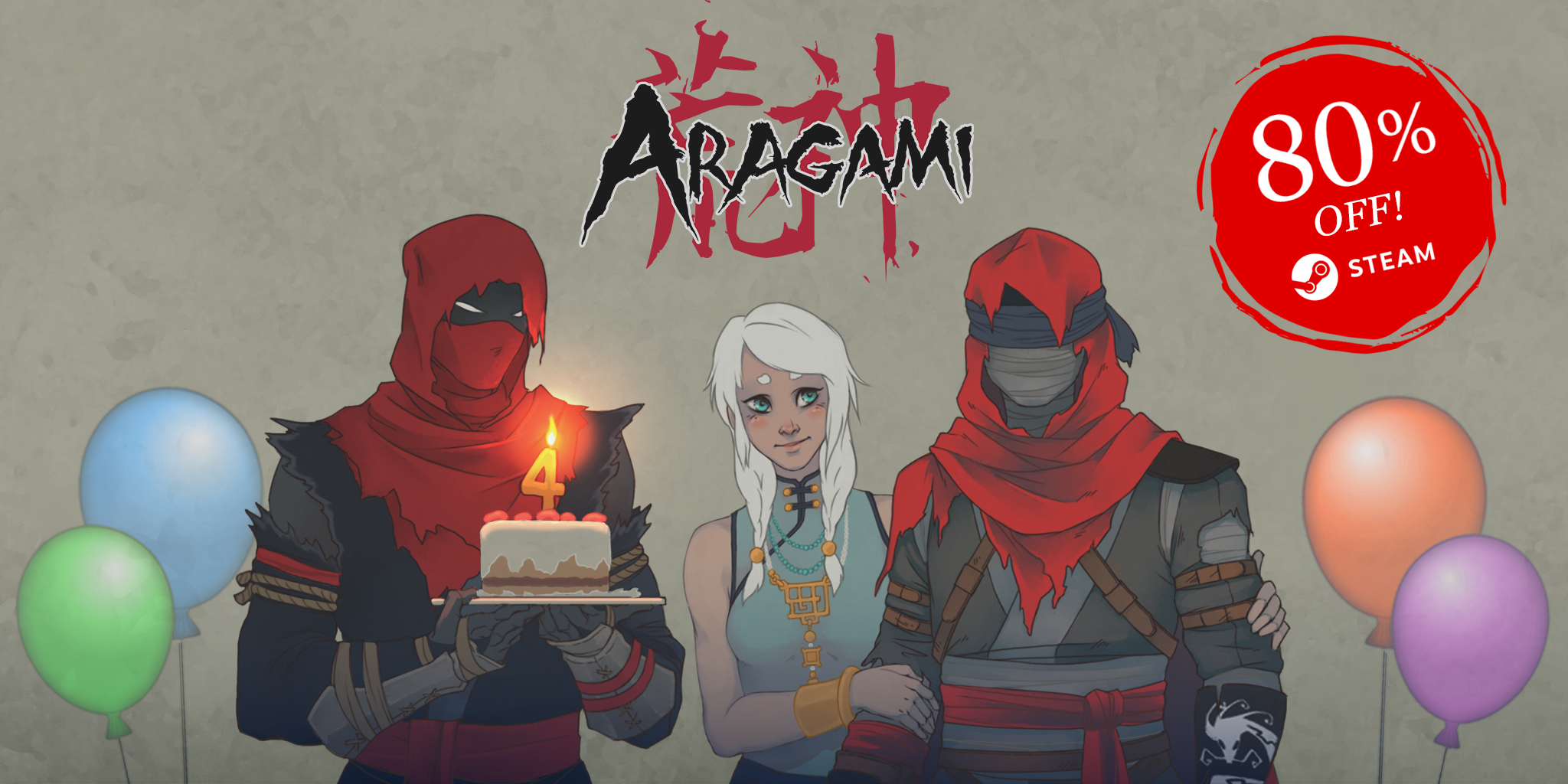 <b>Aragami</b> is turning 4! 