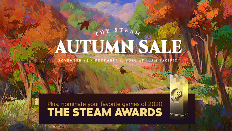 Steam Blog The Steam Autumn Sale And Steam Awards Are Here Steam News
