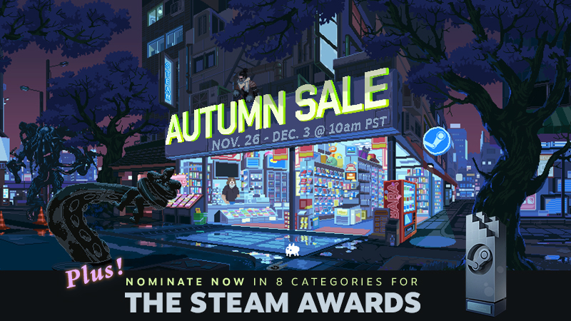 Steam News The 19 Steam Autumn Sale Continues Steam News