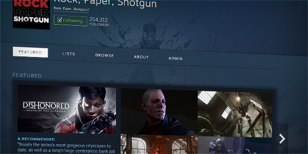 Steam Curator: Free Game Findings