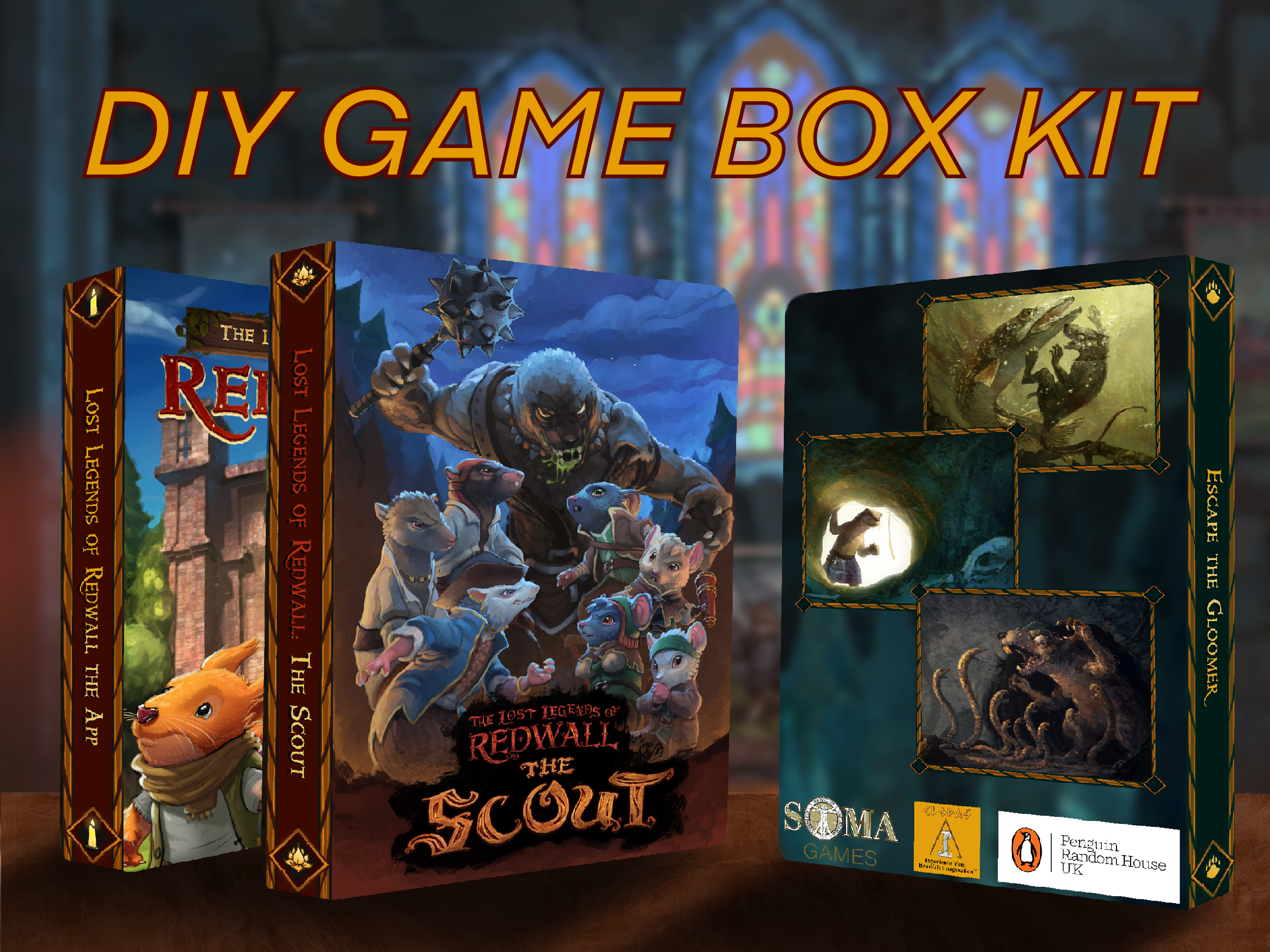 The lost legends of redwall. The Lost Legends of Redwall: the Scout Anthology. Be Kon Box.