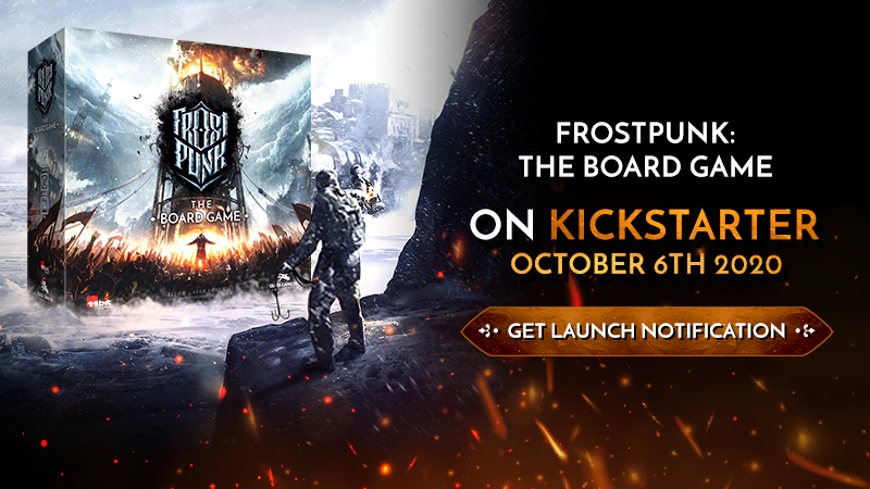 Kickstarter campaign for Frostpunk: TBG is coming soon