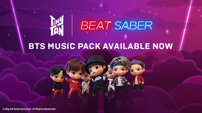 Beat Saber Bts Music Pack Featuring Tinytan Is Out Now Steam News
