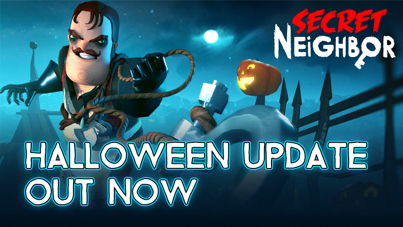Secret Neighbor: Hello Neighbor Multiplayer - Halloween Update : New ...