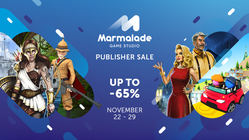 Marmalade Game Studio - Marmalade Game Studio Publisher Sale! - Steam News