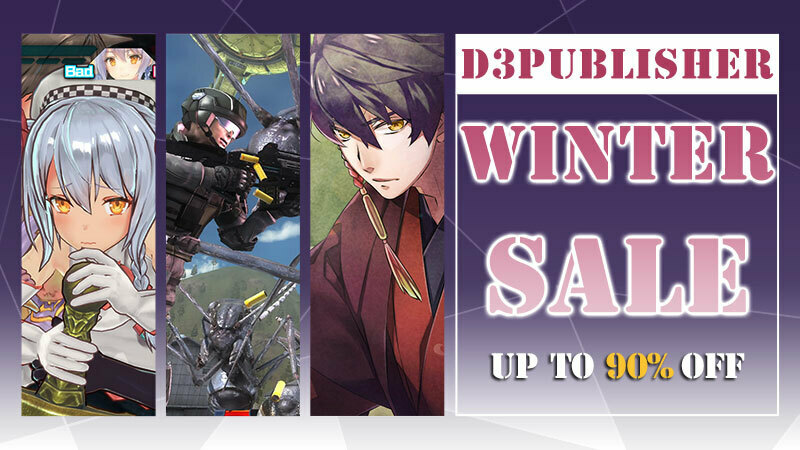 D3PUBLISHER - SAVE UP TO 90% OFF! WINTER SALE! - Steam News
