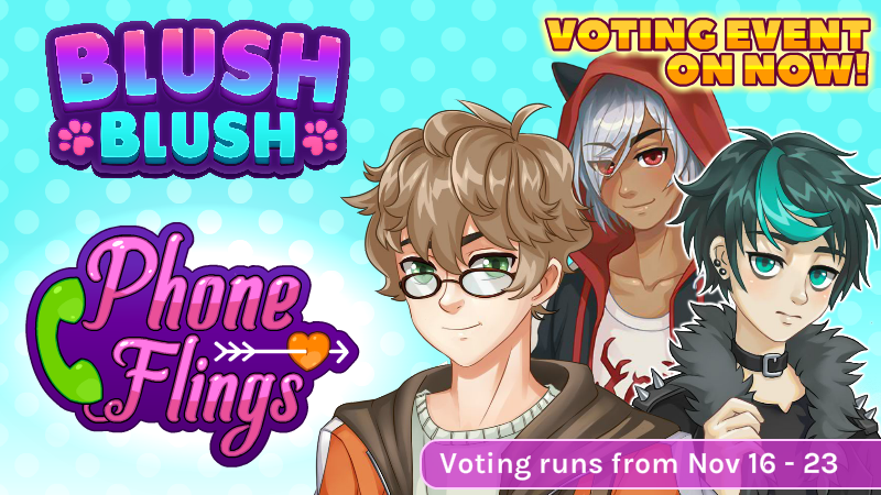 Blush Blush Vote For Your Fave Phone Fling Steam News 5573