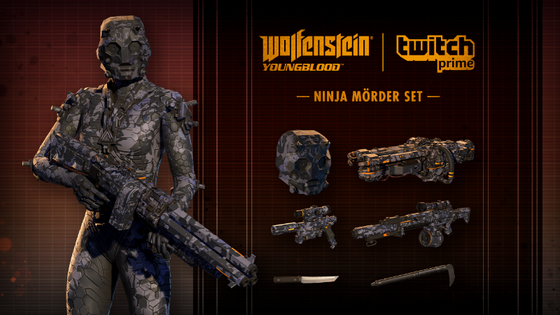 Wolfenstein Youngblood Free Weapons And Skins With Twitch Prime Steam News