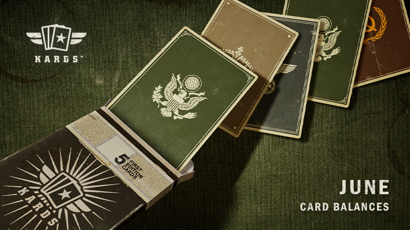 Kards The Wwii Card Game Card Balance Update In The Line Of Fire Steam News