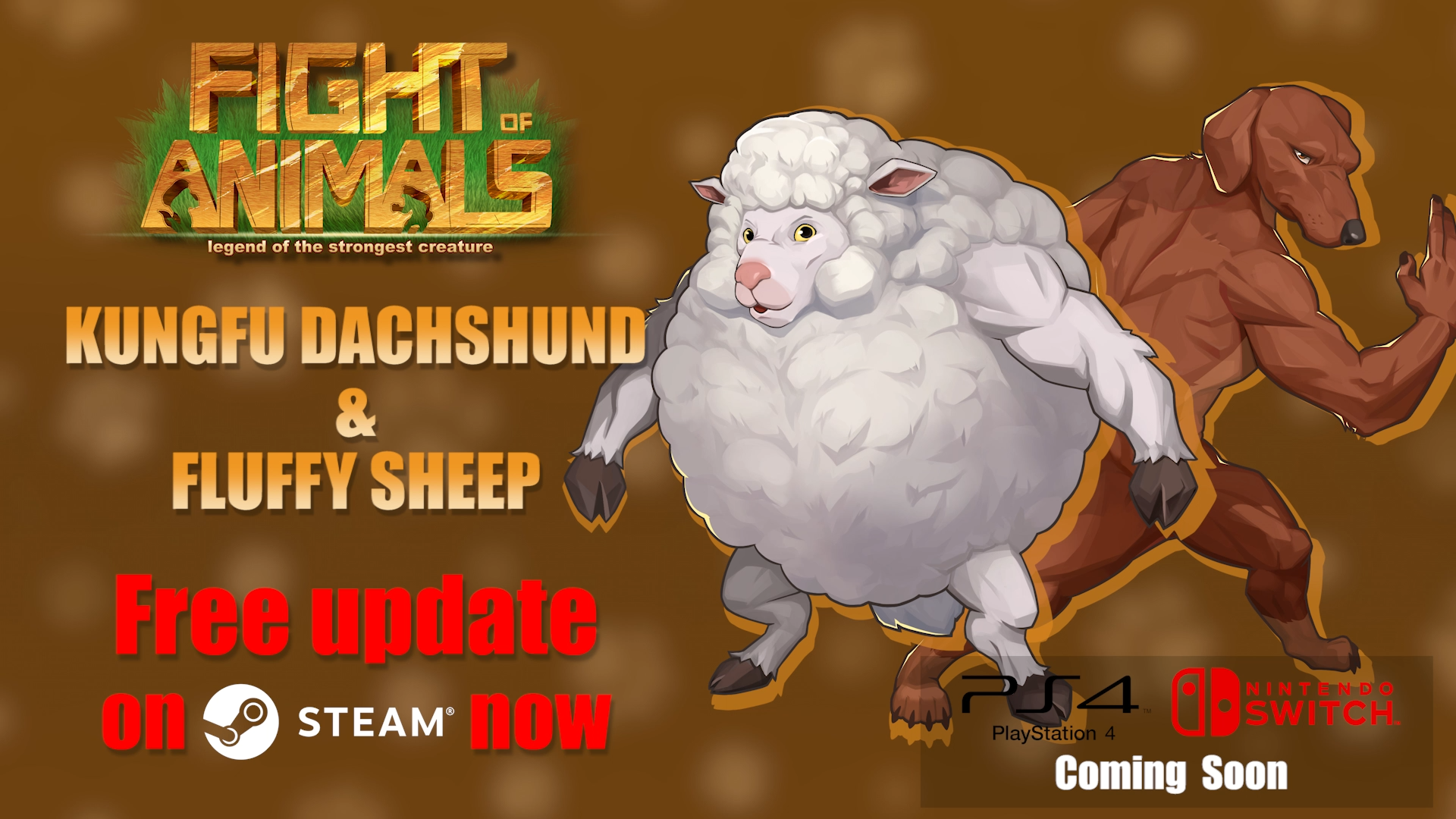 Fight Of Animals New Characters Join The Ring Adjustment Update Steam News