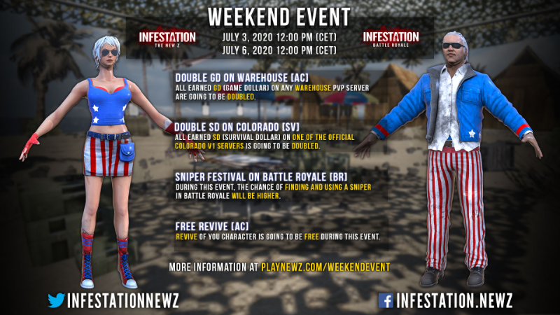 infestation-battle-royale-weekend-event-steam-news