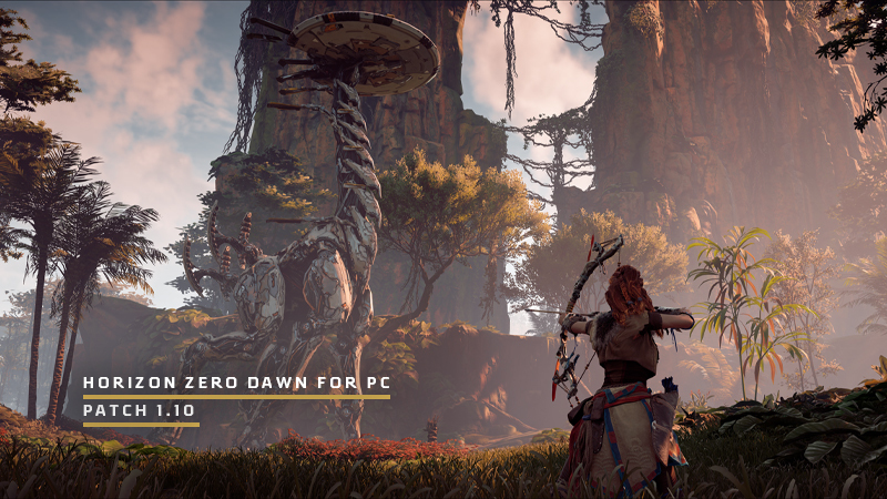 Horizon Zero Dawn Complete Edition For Pc Patch 1 10 Is Now Available