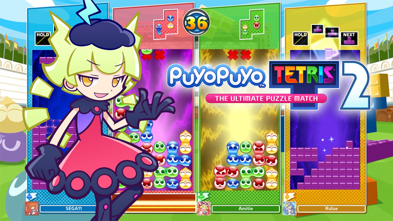 ぷよぷよ テトリス ２ Compete In The Ultimate Puzzle Match In Puyo Puyo Tetris 2 Available Today Steamニュース