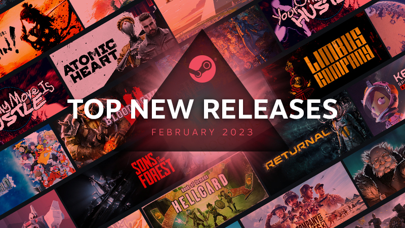 Steam Promotions - Top Releases of February 2023 - Steam News