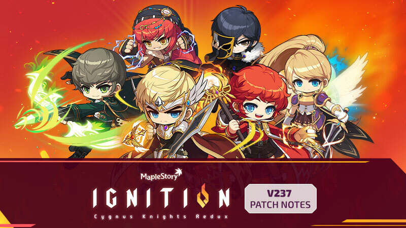 MapleStory - v.237 - Ignition: Cygnus Knights Redux Patch Notes - Steam ...