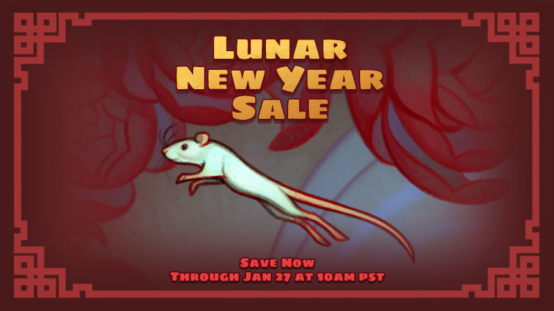 Valve Lunar New Year Sale The Year Of The Rat Steam News