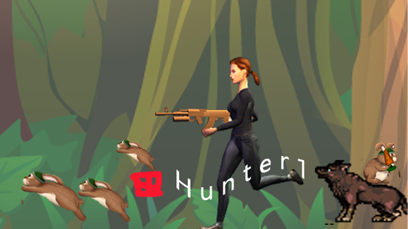 Hunt over. Girls and Hunter игра да Винчи.