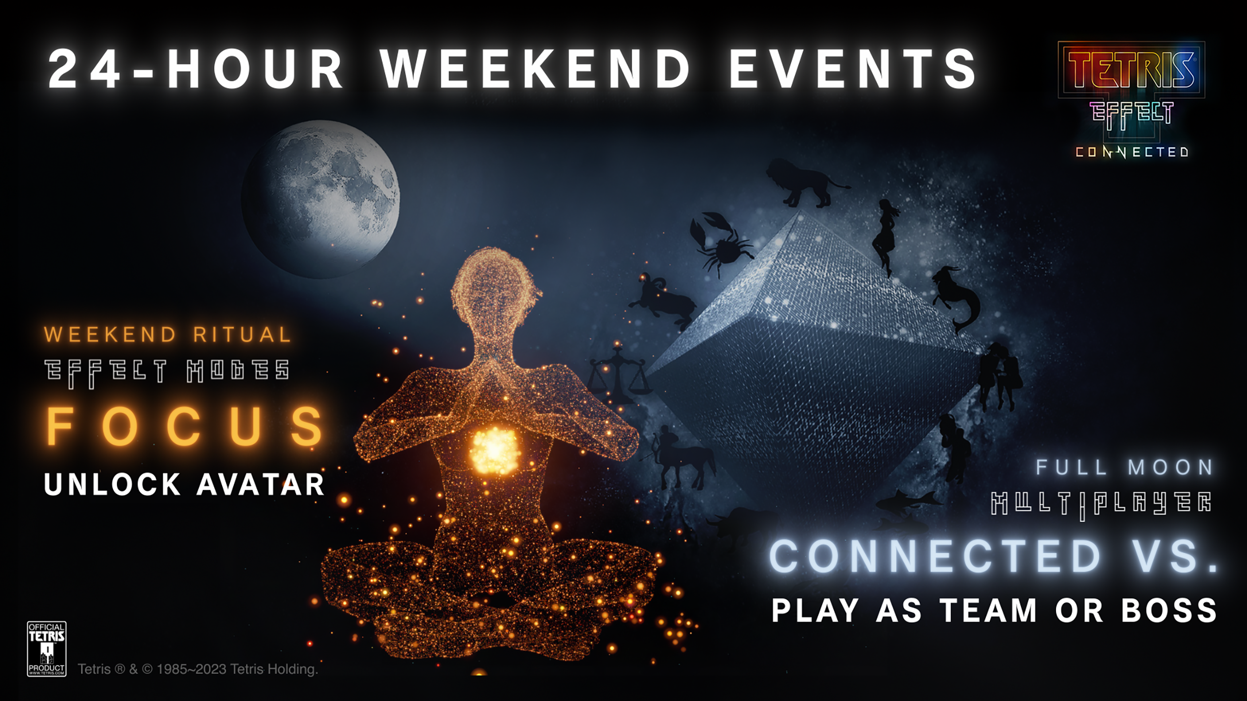 Steam events. Tetris Effect: connected игра. Focus Effect.