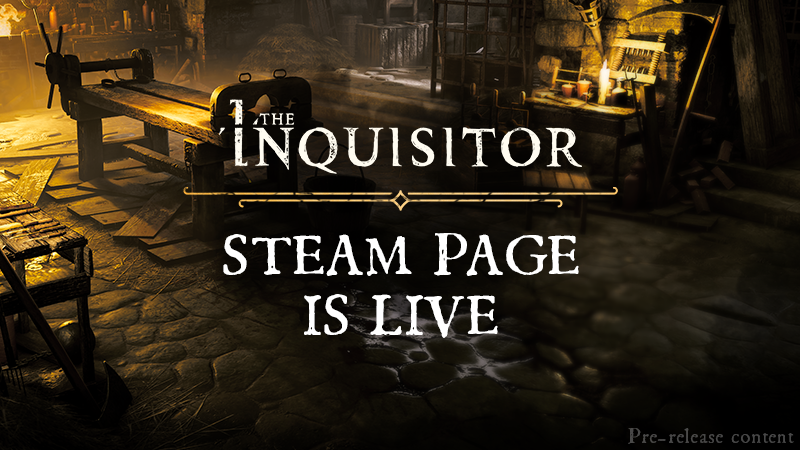 I The Inquisitor I The Inquisitor” Steam Page Is Live Steam News