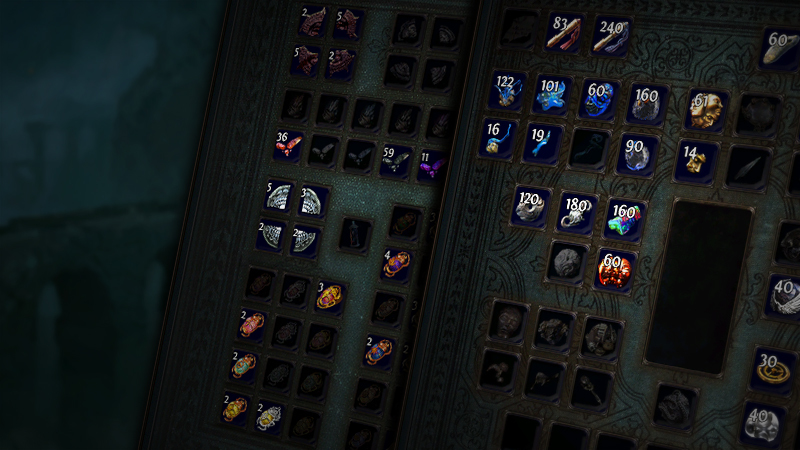 path of exile stash management