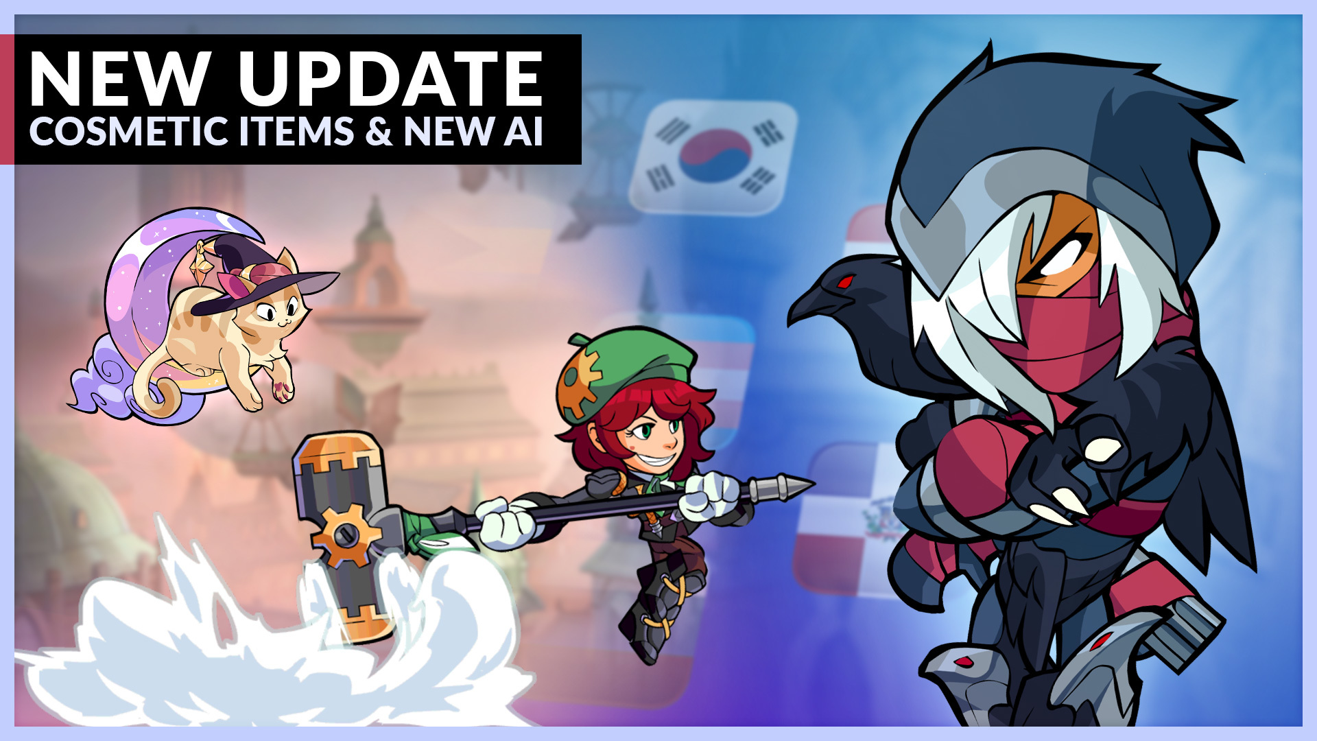 Brawlhalla New Cosmetic Items And Advanced Ai Steam News