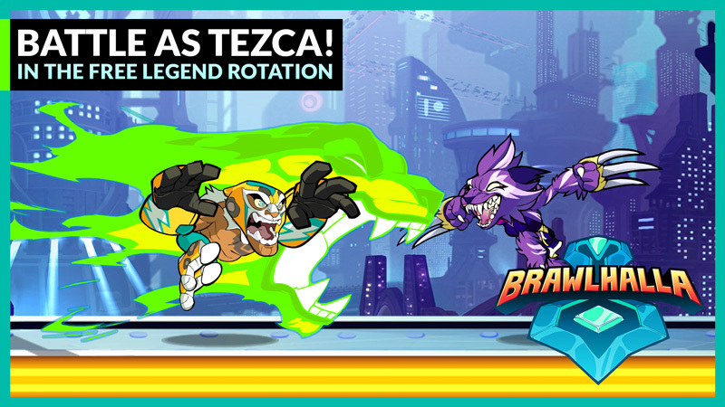 Brawlhalla - Tezca Makes the Rules in the Free Legend Rotation! - Steam ...