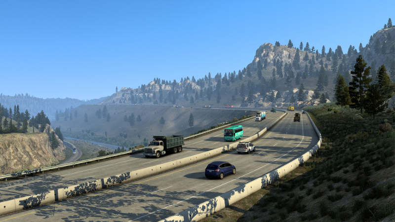 American Truck Simulator - California Rework - Road Network #1 - Steam News