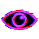Night Book Eye Glitch
