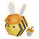 Bee Island - Hardworking bee}