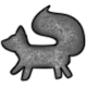 Rusty Fox Brooch