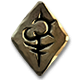 Chorus of Carcosa - Clay Sign}