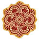 Ink Reverie - Lotus-shaped flower arrangement}