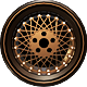 Drift Stage - Drift Stage - Bronze Mesh Badge.}