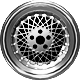 Drift Stage - Silver Mesh Badge.