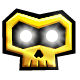 Gold Skull Mask