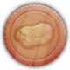 Bronze Nugget Coin