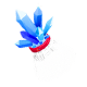 Sapphire Shuttlecock